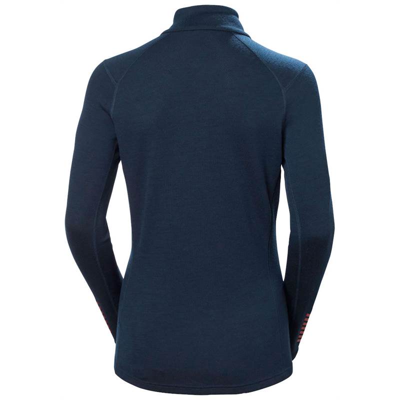 Helly Hansen Womens Lifa Merino Mid-Graphic 1/2 Zip Top-2